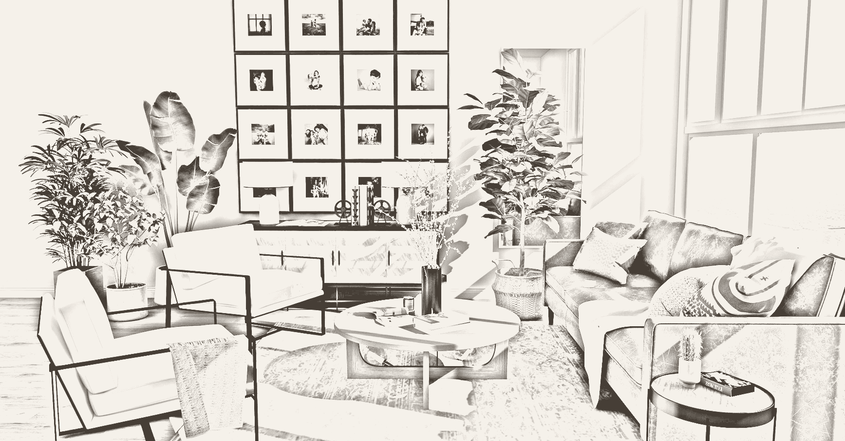 Sketch do projeto Atmosfera Natural